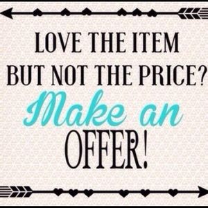 ❗️❗️Reasonable offers accepted! ❗️❗️